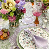 Lavender napkin