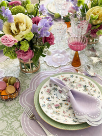 Lavender napkin
