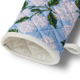 Hydrangea Oven Mitt