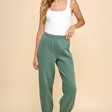 Elastic Waistband Jogger Sweatpants