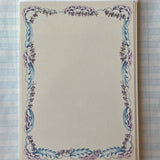 French Menu Stationery Set of 8
