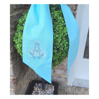 Linen Blend Sashes: Thistle (light purple) / 54 inches