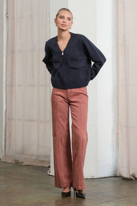 Vintage Seam Wide Denim - RB1056