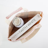 Block Print Handy Open Tote