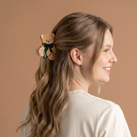 Shape Up Claw Clip - Teddy Bear Theo