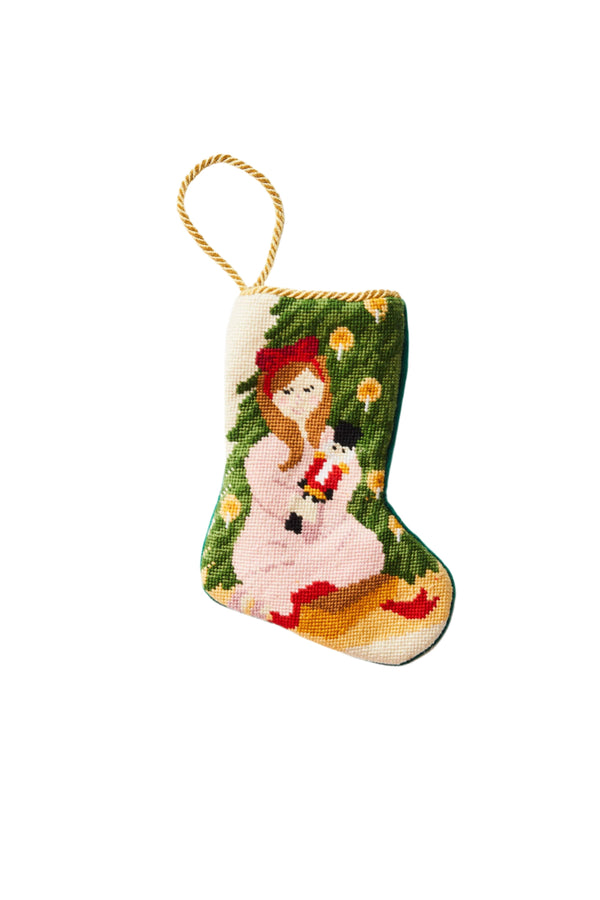 Clara Nutcracker Bauble Stocking