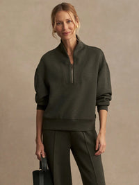 Davidson Sweatshirt- Olive Marl