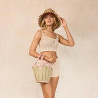 Coral Mini Tropez Tote