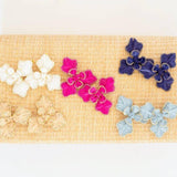 Kaia Raffia Flower Earring