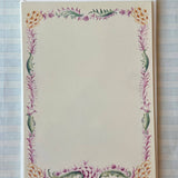French Menu Stationery Set of 8