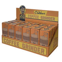 Outdoor Coffee Grinder – Manual Stainless Steel (18pk), Skid