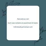 Blue/White Small Rectangle Dish-6Asst-3.5"L-1472