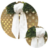 Cotton Wreath Sashes Pastel