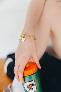 Reign Enamel Heart Charm