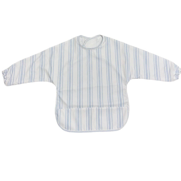 Signature Catch All Bib - Light Blue Stripe