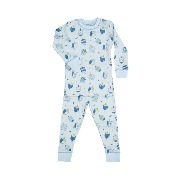 Happy Dreidels Hanukkah Two Piece Pajamas