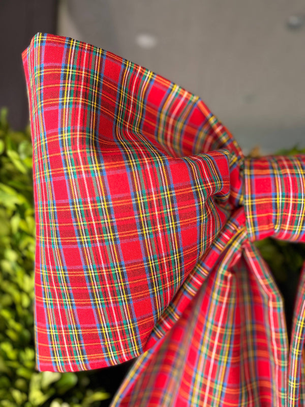 The Yuletide Tartan Bow