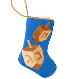 Spin the Dreidel Bauble Stocking