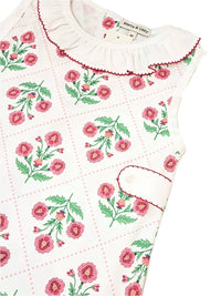 Madison Collection Girl's A line tab dress
