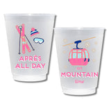 Apres All Day Shatterproof Frost Flex Plastic Cups (10)