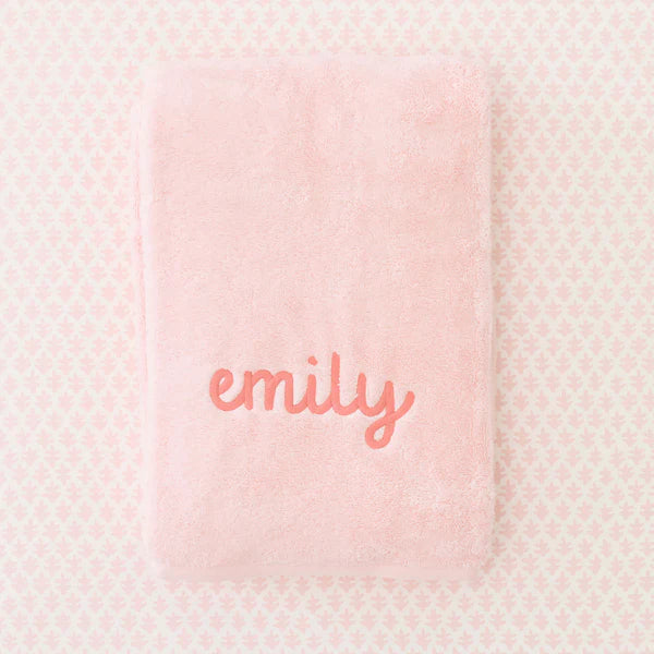 Weezie Basic Bath Towel Ballet Pink