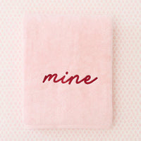 Weezie Basic Bath Sheet Ballet Pink