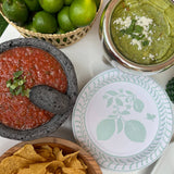 Margarita Josephine Salad and Dessert Plate - 8 per pack in Mint & Santorini