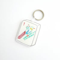 Mahjong Bird Bam Keychain