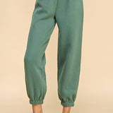 Elastic Waistband Jogger Sweatpants