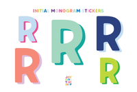 Individual Alphabet Stickers - Refills