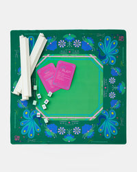 Mahjong Mat Birdie Green in Tube