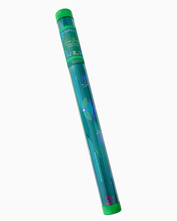 Mahjong Mat Birdie Green in Tube