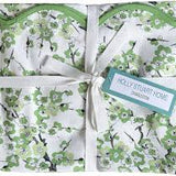 Blossom Mahjong & Game Tablecloth Mid Blue