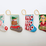 Ho Ho Ho, Here We Go! Bauble Stocking