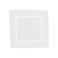Poly Hemstitched Cocktail Napkin