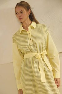 Long-sleeve Shirt Dress