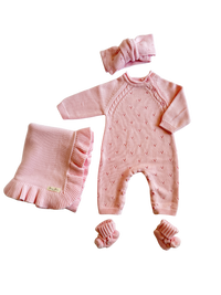 Bring Me Home Pointelle Bundle - Powder Pink