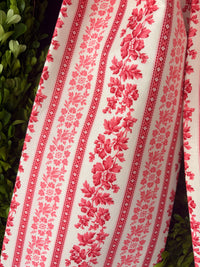 The Rouge Provençal Stripe Bow