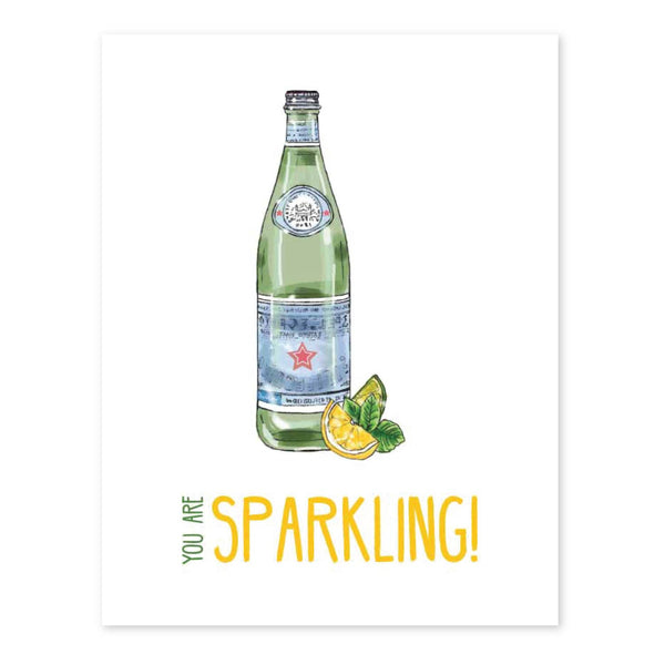 SPARKLING GREETING CARD