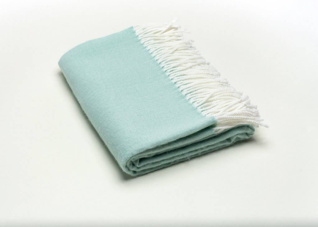 Fringed Herringbone Throws