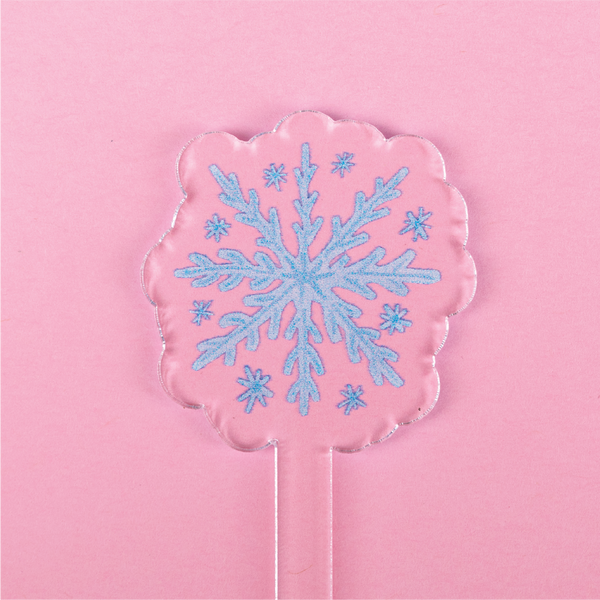 Snowflake Acrylic Stir Stick