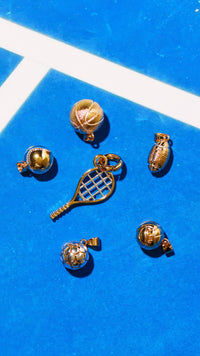 Tennis Racquet Charm