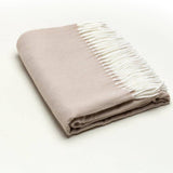 Fringed Herringbone Throws