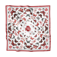 The Ohio State Square Silk Scarf