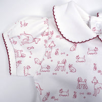 Dogs Pima Cotton Onesie