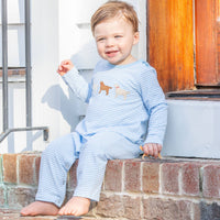 Boys Puppy Romper