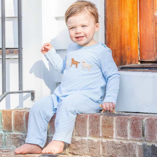 Boys Puppy Romper