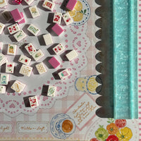 Farmers Market Mahjong Mat | Double-Sided American Mahjong Mat