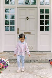 Ribbon Party Legging Tunic Set