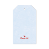 Snowglobe Ski Scene Gift Tags